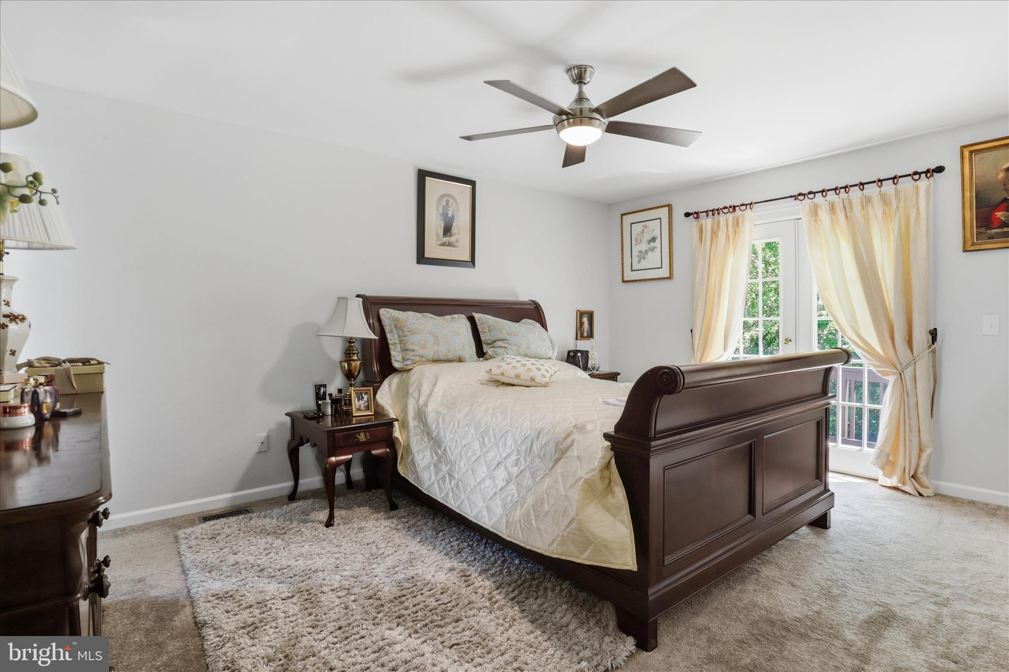 211 Keyes Court Sterling, VA 20164 - Photo 15 of 37 Primary Bedroom #1 (second level) with balcony!