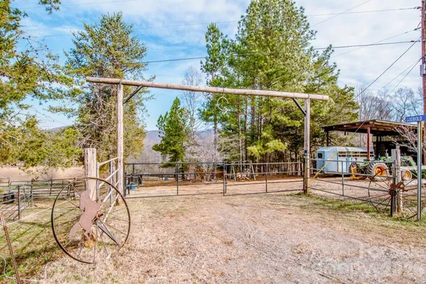 a view of outdoor space with seating