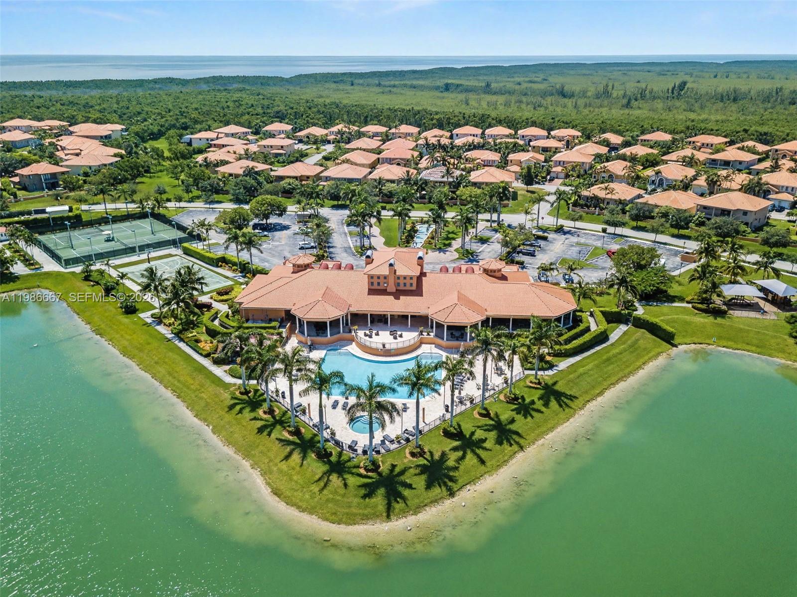 19528 Southwest 79th Place Cutler Bay, FL 33157 - Photo 39 of 41 a view of a lake with a city