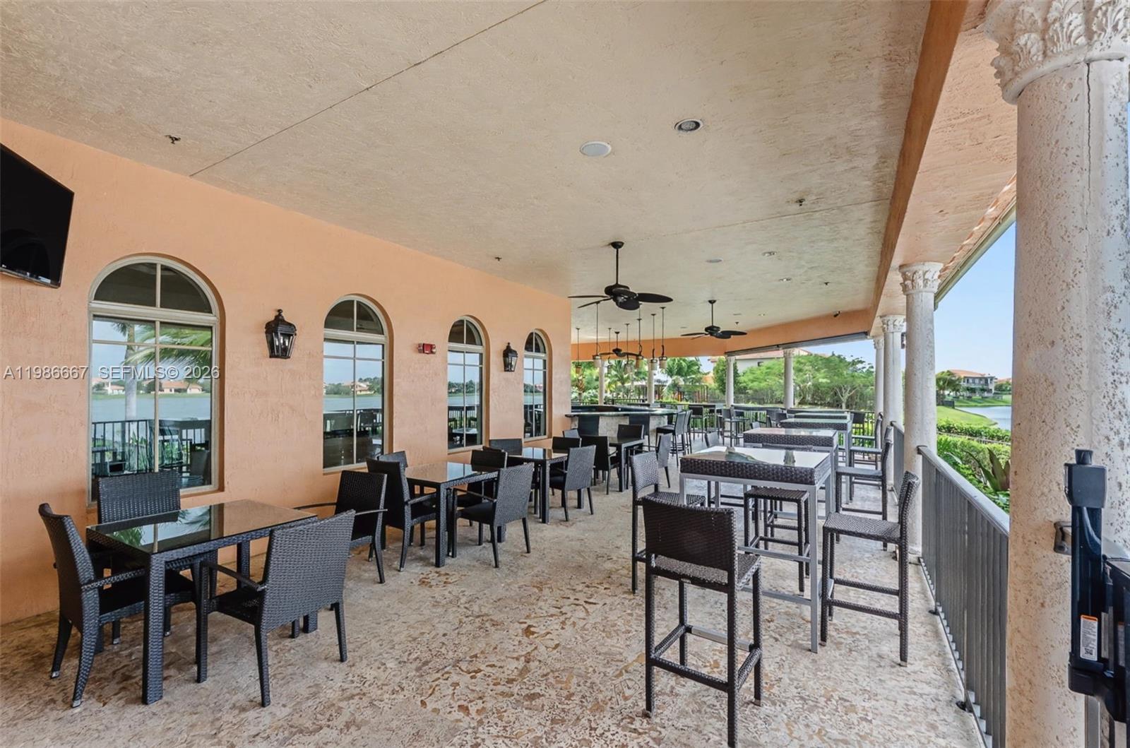 19528 Southwest 79th Place Cutler Bay, FL 33157 - Photo 41 of 41 a view of a dining room with furniture window and outside view