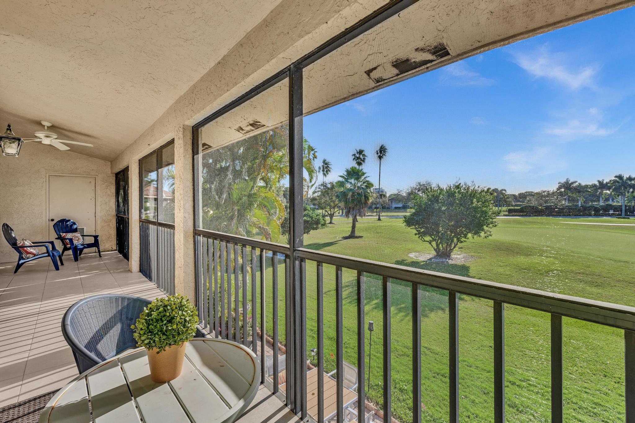 7718 La Mirada Drive Boca Raton, FL 33433 - Photo 34 of 56 Large enclosed patio