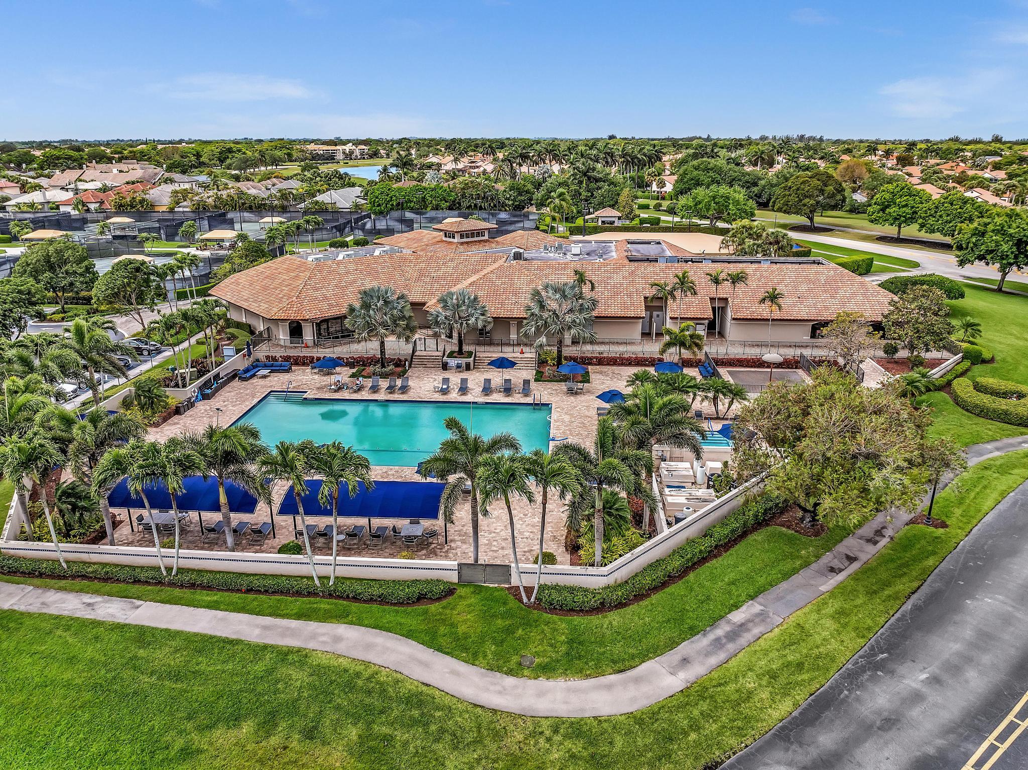 7718 La Mirada Drive Boca Raton, FL 33433 - Photo 51 of 56 Main pool/Optional membership