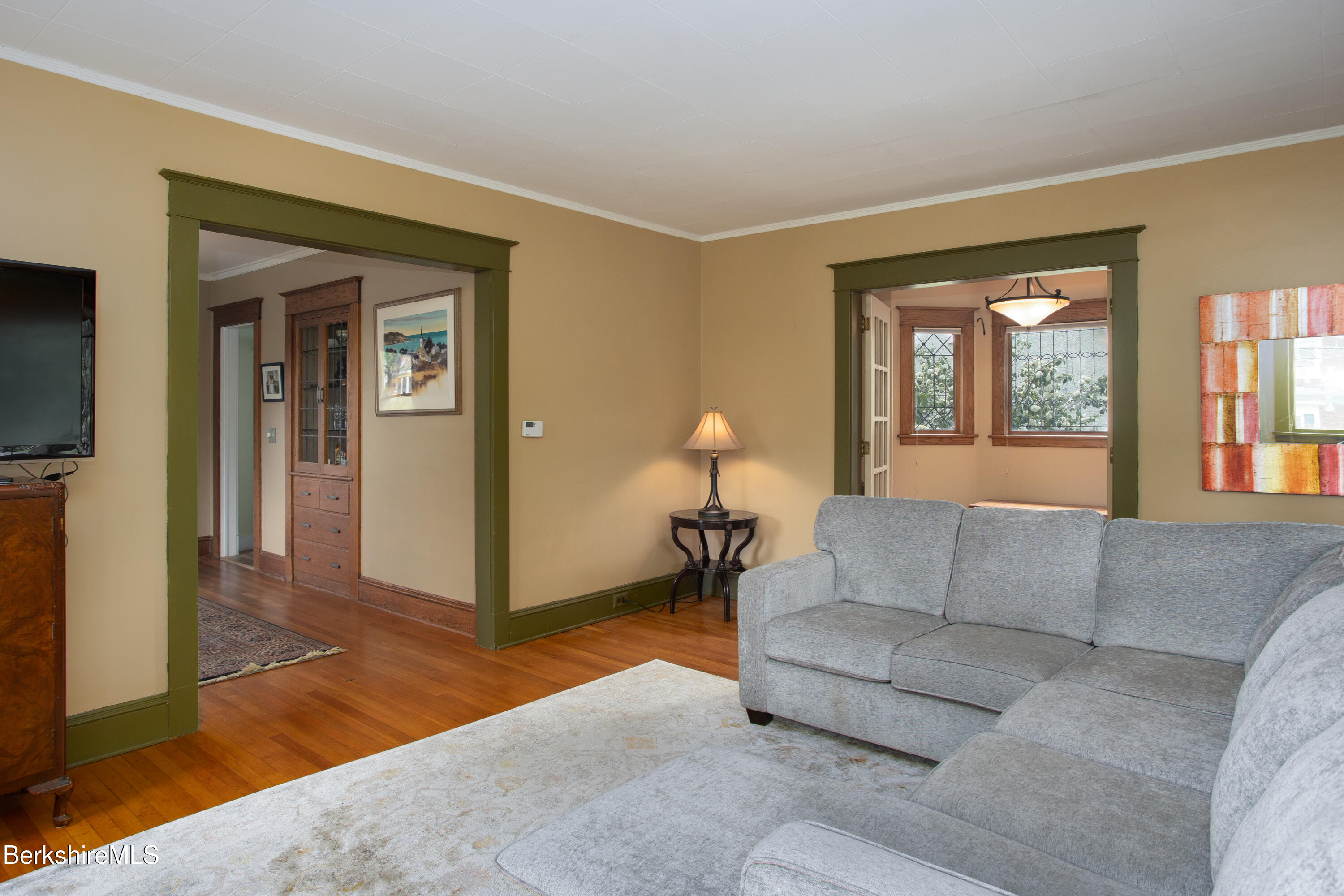 81 Northumberland Road Pittsfield, MA 01201 - Photo 15 of 40 Living room looking into dinning area