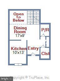 11677 Newbridge Court Reston, VA 20191 - Photo 18 of 23 FLOOR PLANS - MAIN ENTRY LEVEL