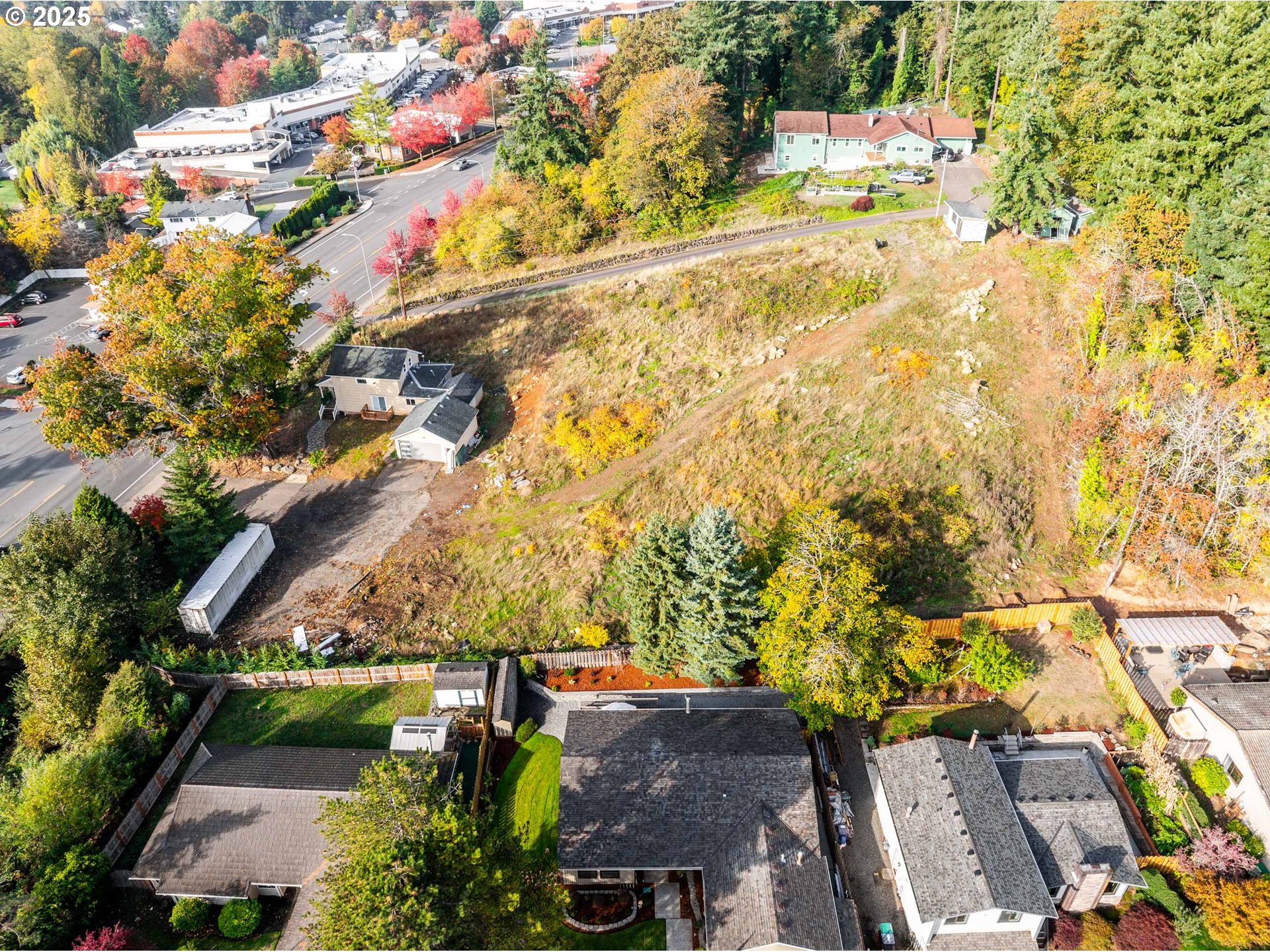 12533 Southeast Sunnyside Road Clackamas, OR 97015 - Photo 2 of 29 an aerial view of residential houses with outdoor space