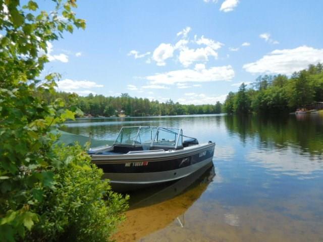 260 Moose Pond Road Denmark, ME 04022 - Photo 2 of 35 The beach dock - see all that...