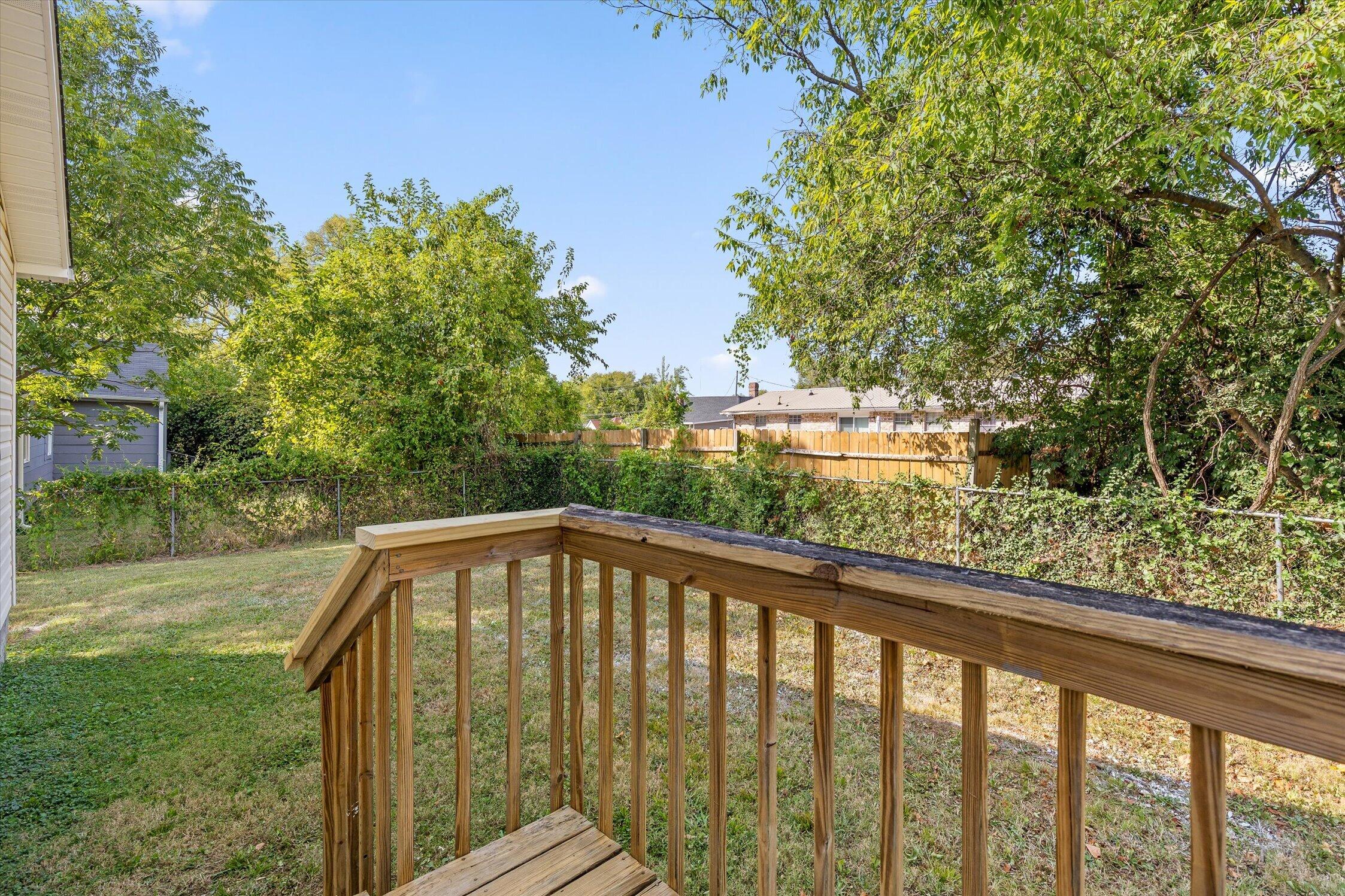 1815 Walker Road Chattanooga, TN 37404 - Photo 23 of 28 Back yard from porch