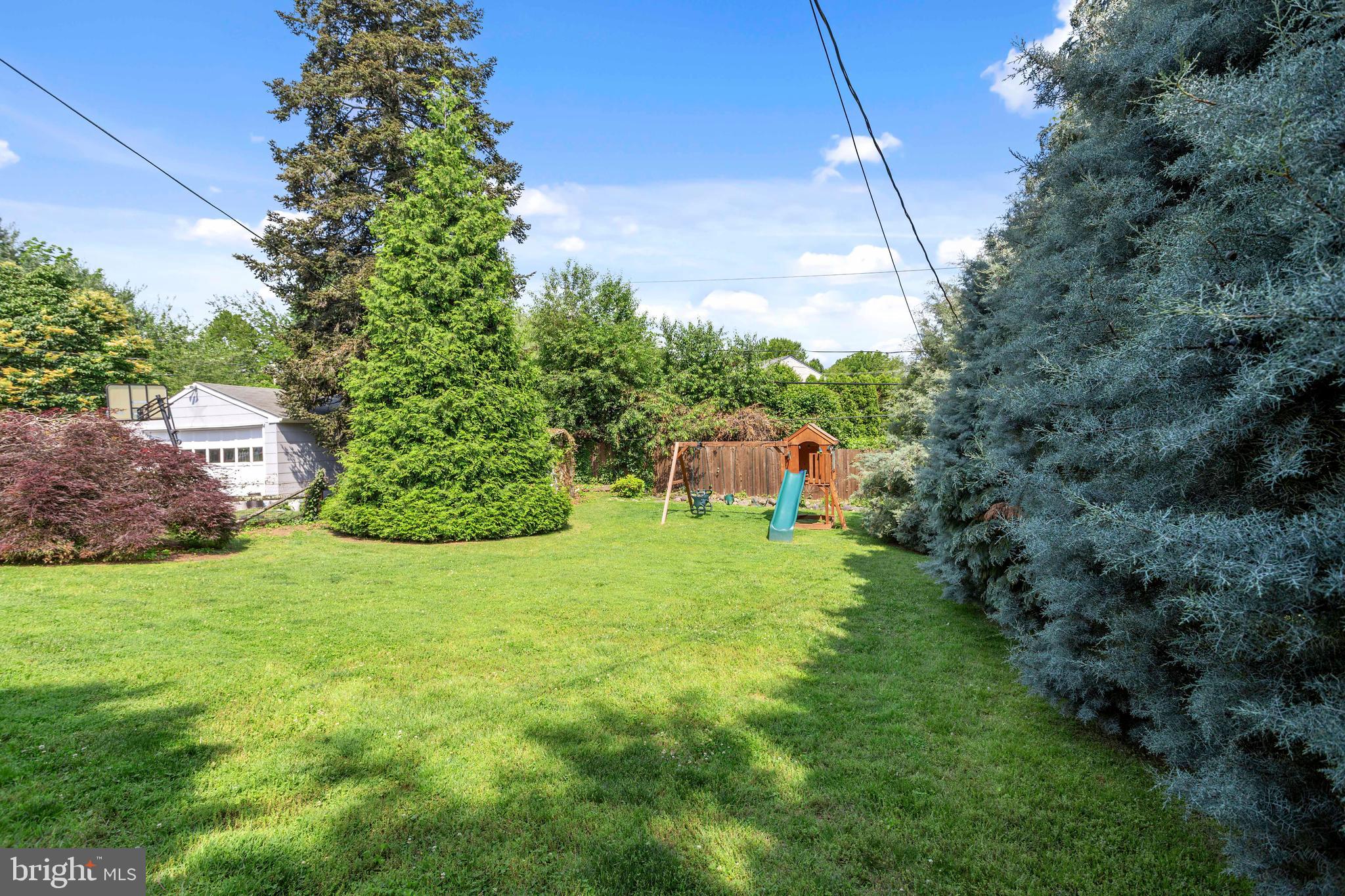 46 Plymouth Road Springfield, PA 19064 - Photo 30 of 30 a backyard of a house with lots of green space