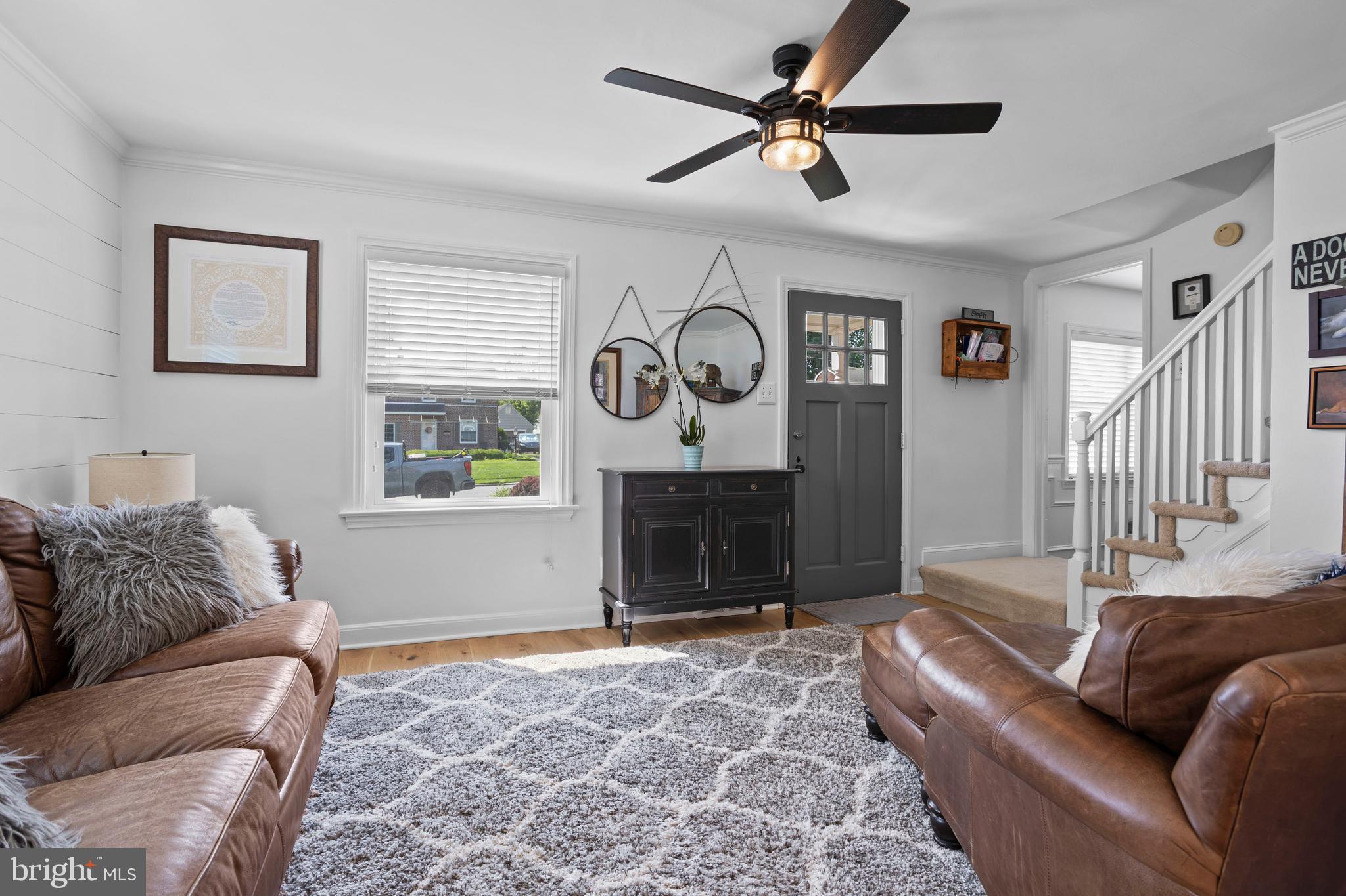 46 Plymouth Road Springfield, PA 19064 - Photo 5 of 30 a living room with furniture and a window