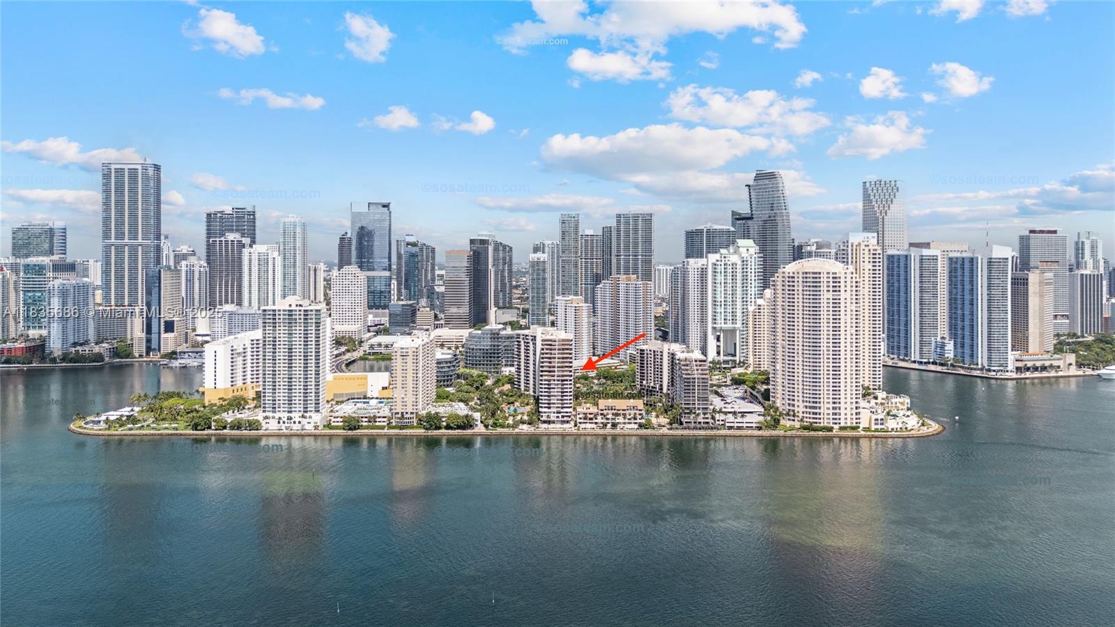 520 Brickell Key Drive, Unit A1404 Miami, FL 33131 - Photo 3 of 28 Welcome to paradise! the best location, on the water!