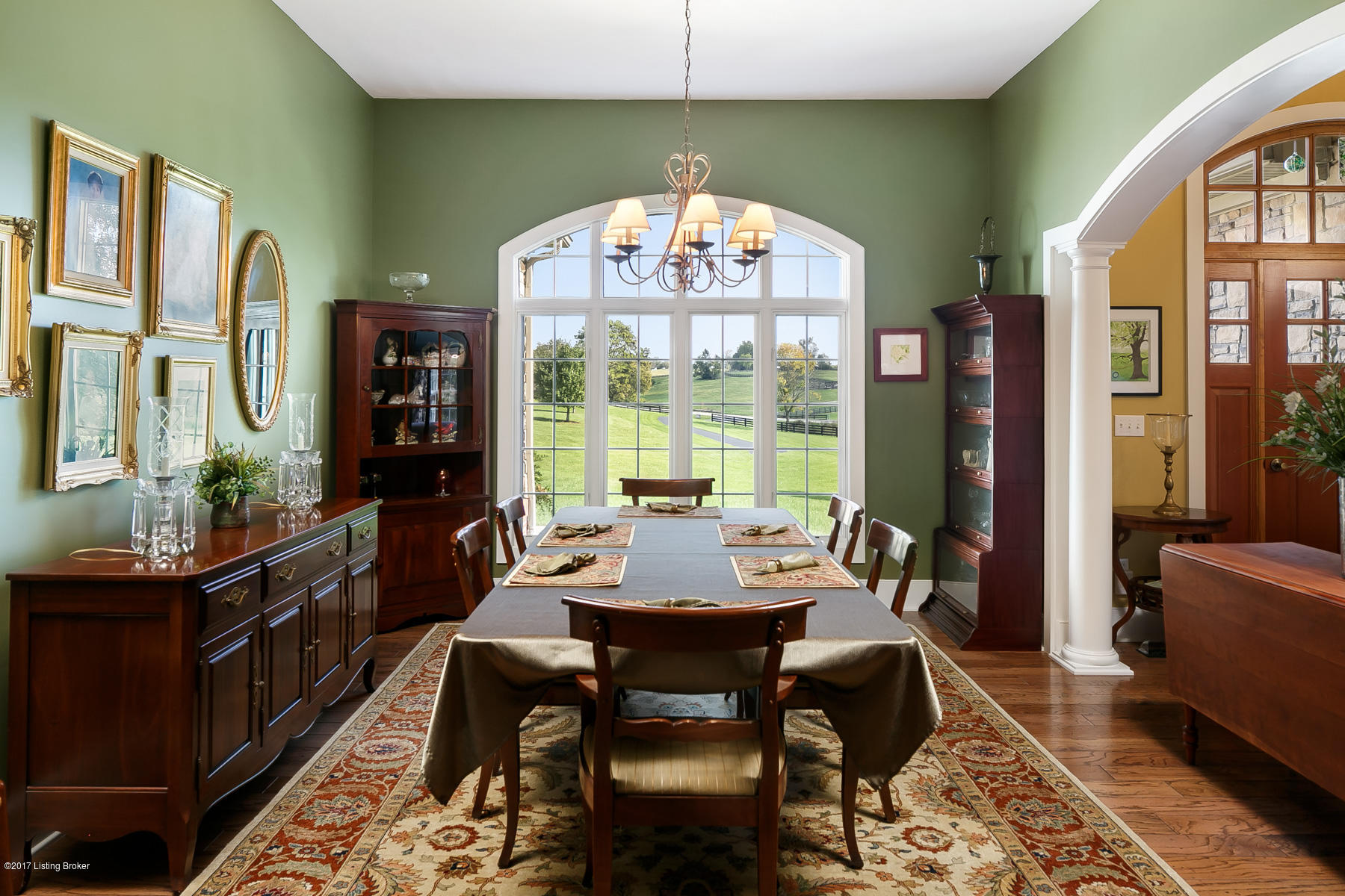 396 Pendleton Lne Pendleton, KY 40055 - Photo 7 of 45 This is a formal dining room for entertaining. Lots of room, beautiful view and opens to rest of first floor.