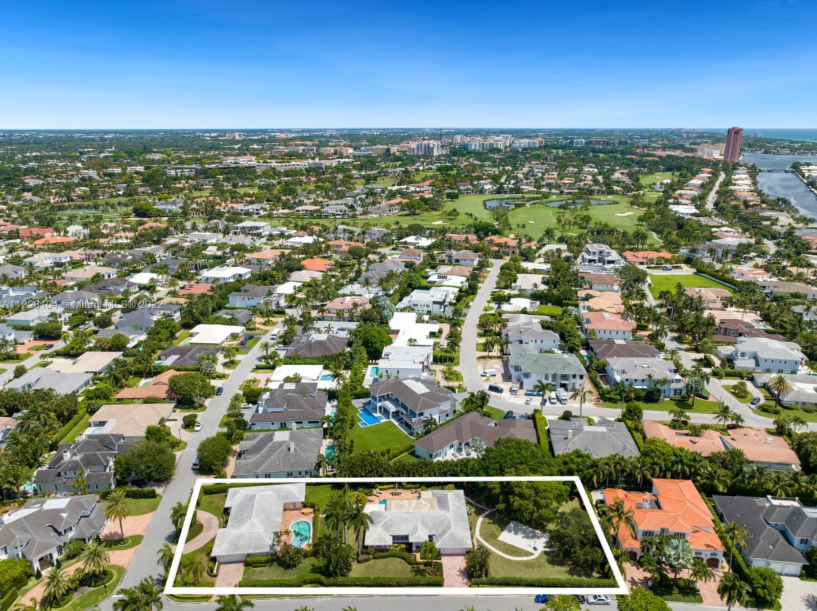 2498 Queen Palm Road Boca Raton, FL 33432 - Photo 22 of 29 an aerial view of residential houses with outdoor space