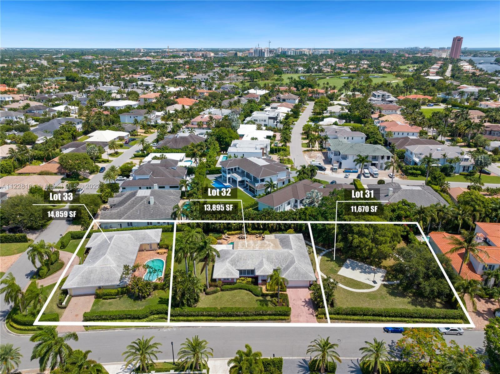 2498 Queen Palm Road Boca Raton, FL 33432 - Photo 5 of 29 an aerial view of residential houses with outdoor space