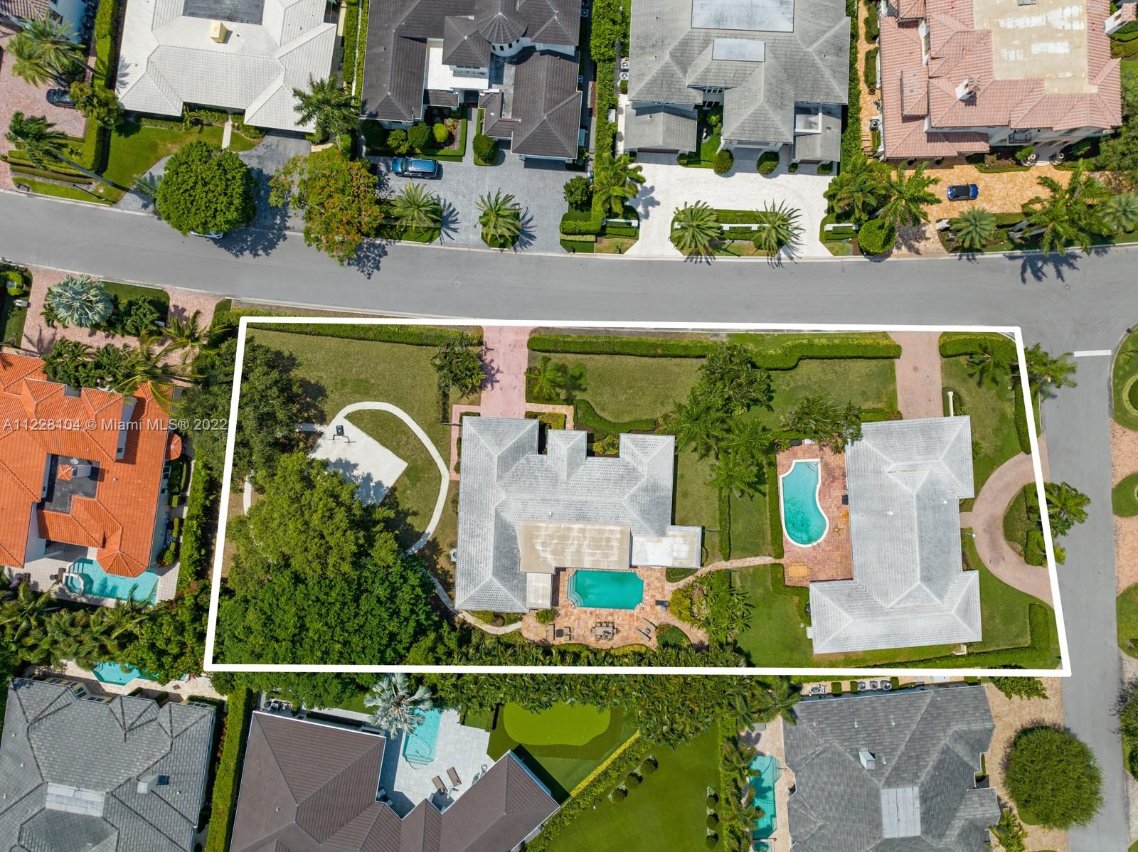 2498 Queen Palm Road Boca Raton, FL 33432 - Photo 7 of 29 an aerial view of houses with outdoor space