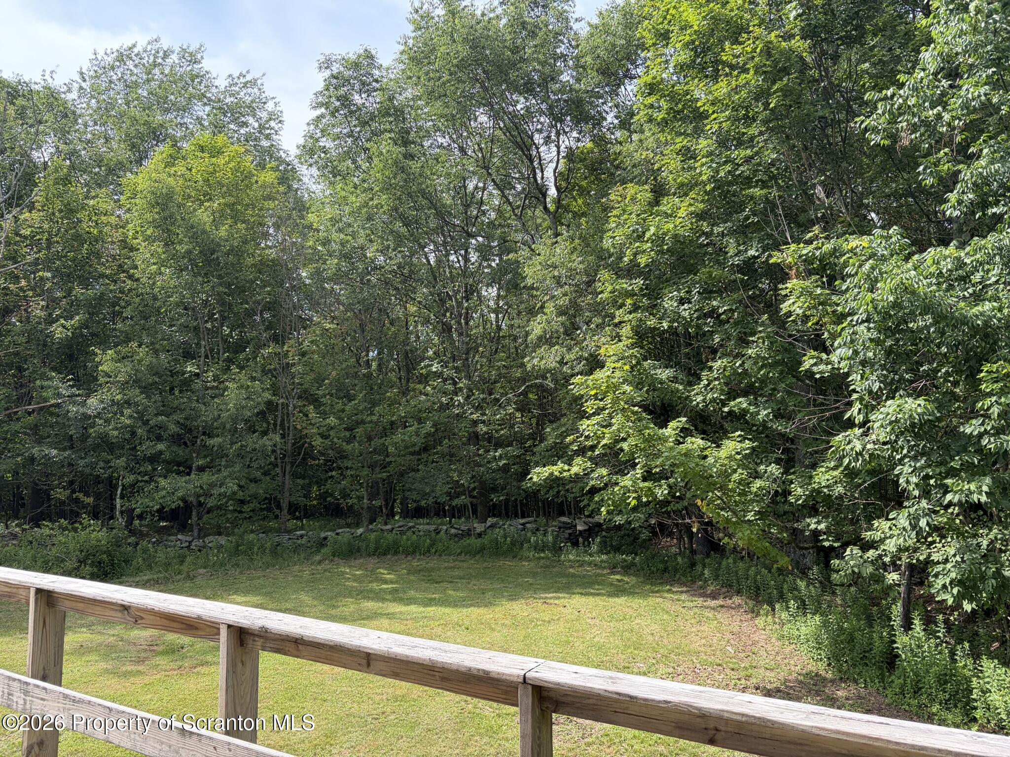 1477 Chipmunk Road Thompson, PA 18465 - Photo 23 of 37 view fr rear deck