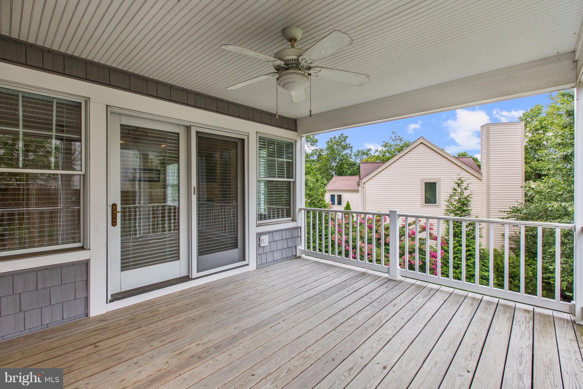 390 Ridgely Avenue Annapolis, MD 21401 - Photo 16 of 32 Private Master Covered Deck
