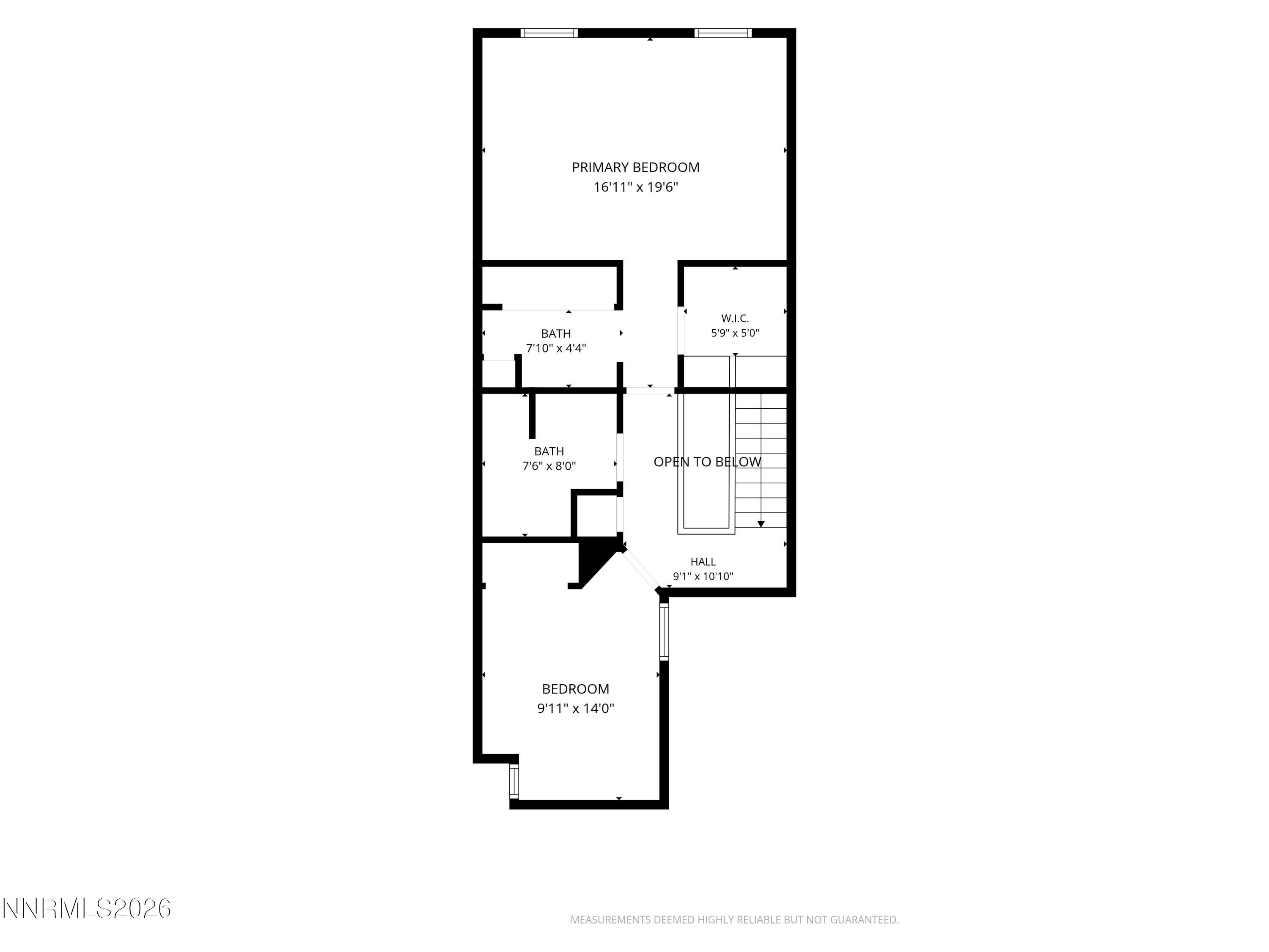 4197 Baker Lane Reno, NV 89509 - Photo 43 of 44 2nd_floor_4086_baker_lane_reno_with_dim