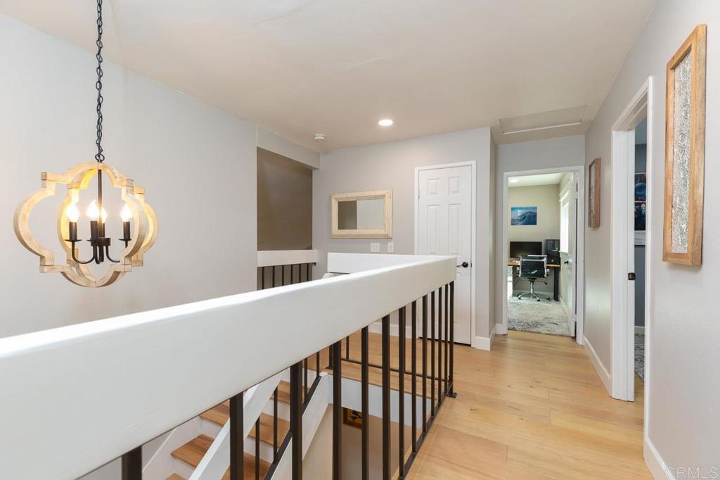 11061 Crystal Springs Road Santee, CA 92071 - Photo 24 of 30 a view of a hallway view with staircase