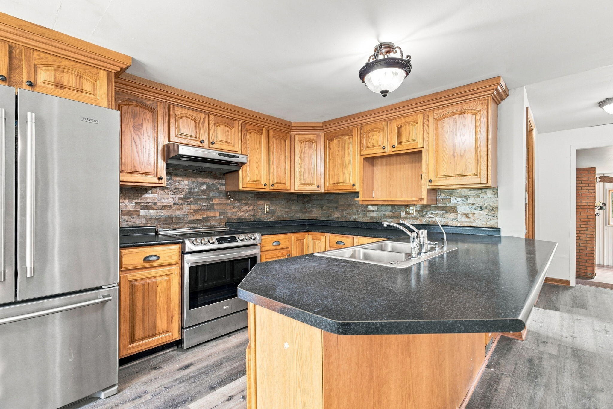 3951 North Van Dyke Road Decker, MI 48426 - Photo 8 of 28 Kitchen1