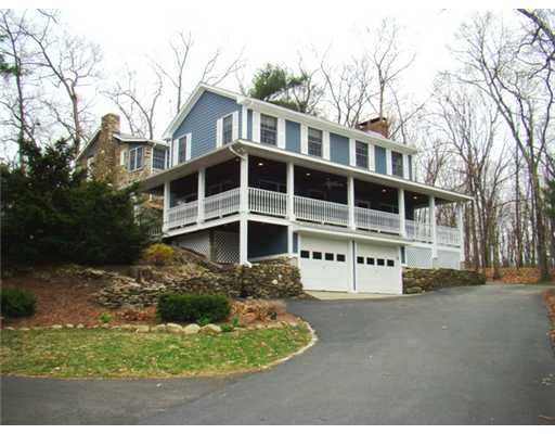 Exterior Front. View of house from driveway.