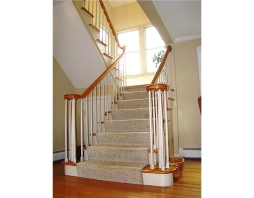 Interior Space/Layout. Light & Bright stairway to 2nd floor.