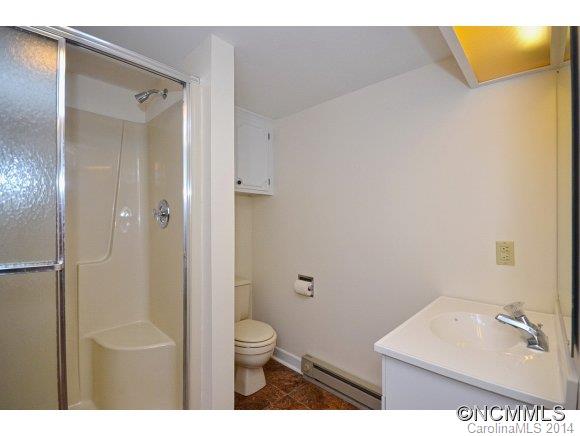 517 Tugaloo Road Landrum, SC 29356 - Photo 11 of 14 a bathroom with a sink a toilet and shower