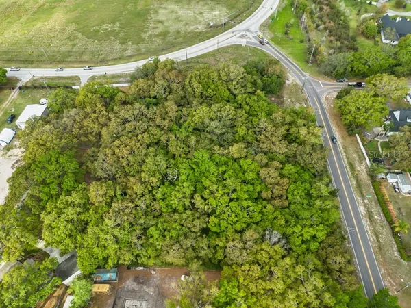 a view of a garden from a balcony