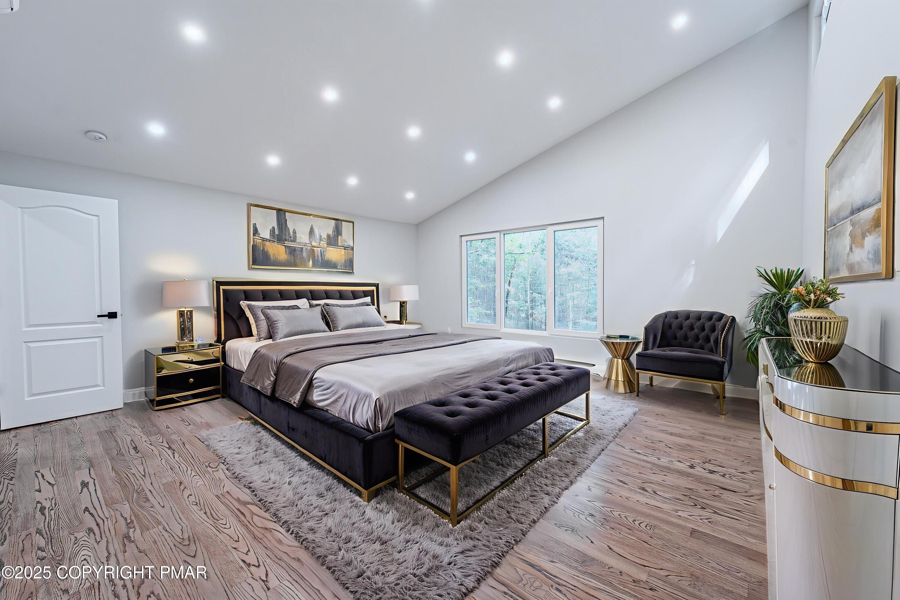 5806 Decker Road Bushkill, PA 18324 - Photo 37 of 76 Master Bedroom (Virtually Staged)