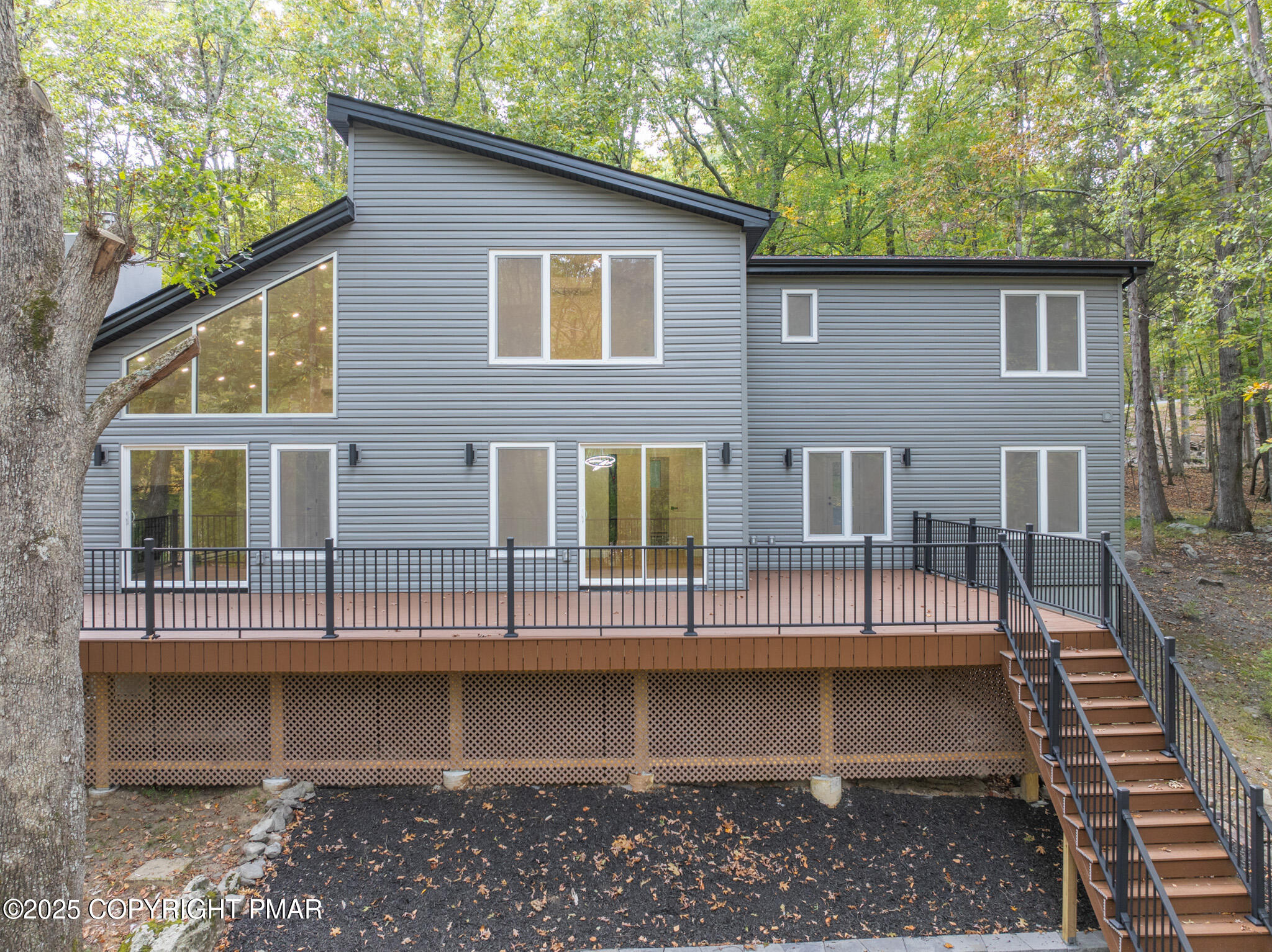 5806 Decker Road Bushkill, PA 18324 - Photo 5 of 76 Back Exterior View 3