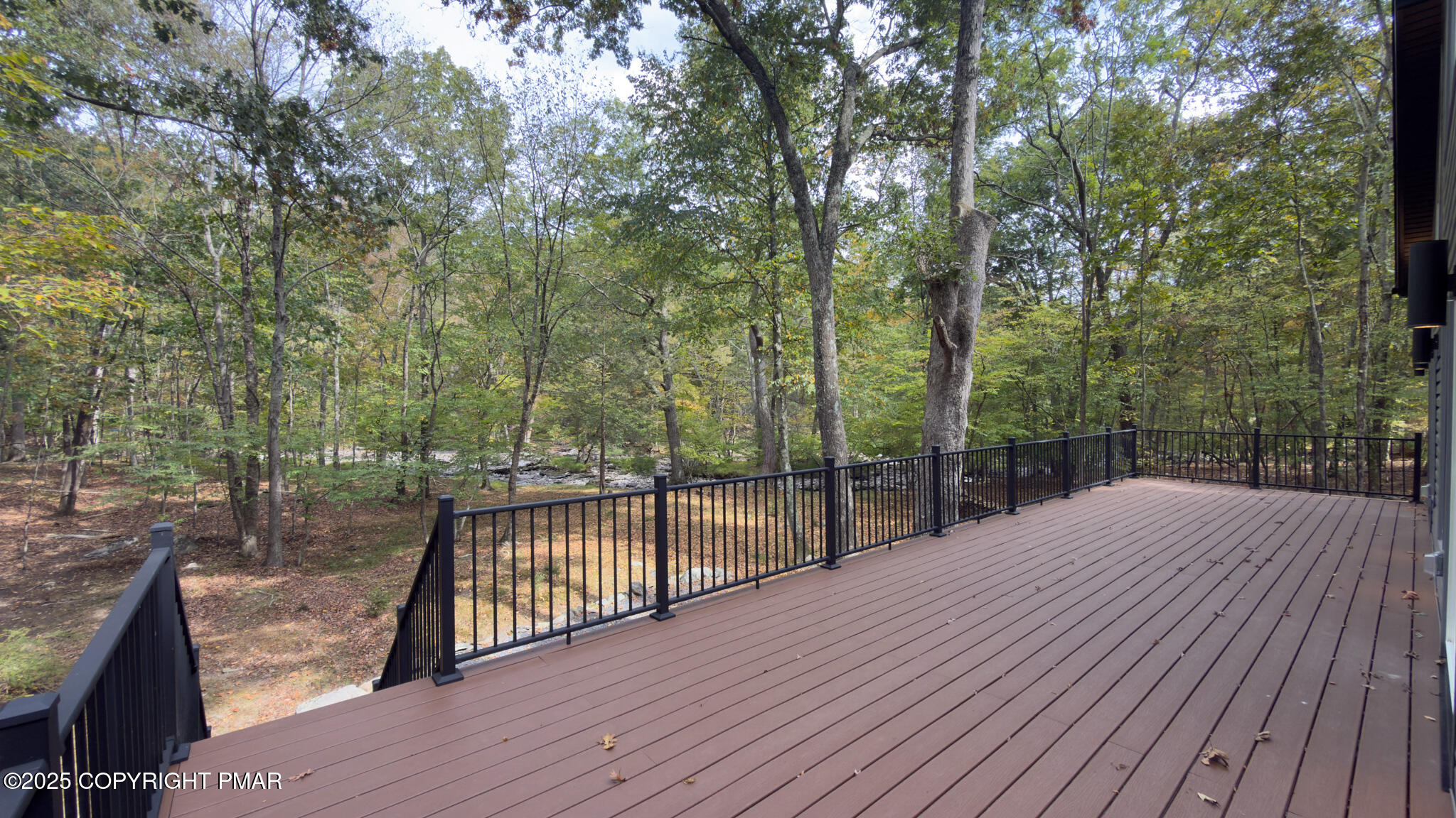5806 Decker Road Bushkill, PA 18324 - Photo 6 of 76 Back Deck to Creek
