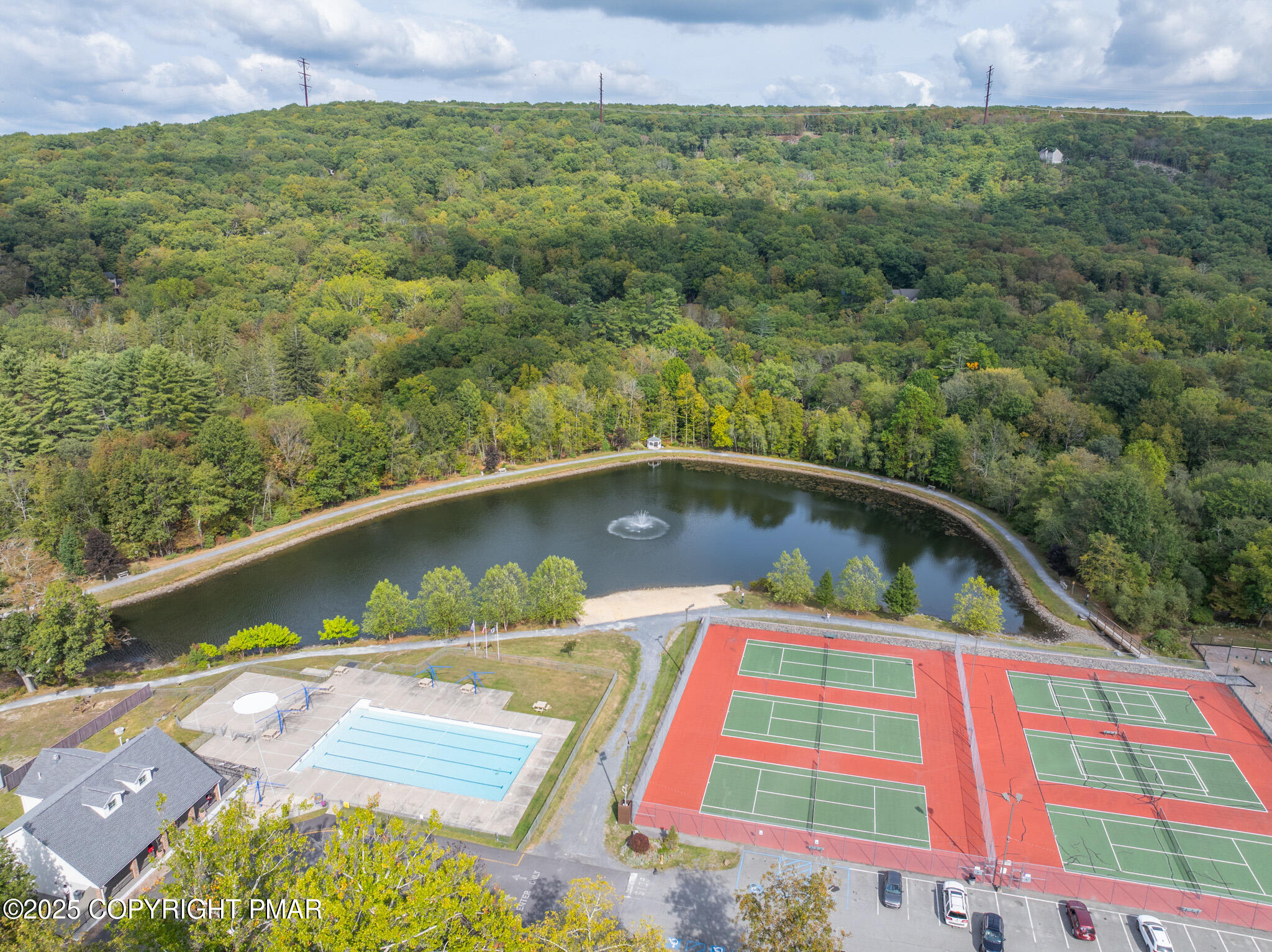 5806 Decker Road Bushkill, PA 18324 - Photo 10 of 76 a view of swimming pool from a yard