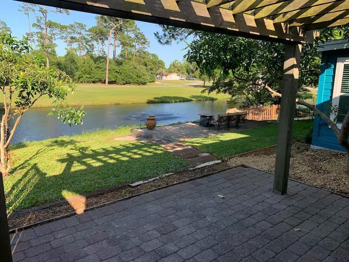 238 Lily Road St. Augustine Shores, FL 32086 - Photo 3 of 22 a view of a yard with an outdoor space