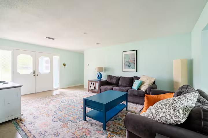 238 Lily Road St. Augustine Shores, FL 32086 - Photo 7 of 22 a living room with furniture and wooden floor