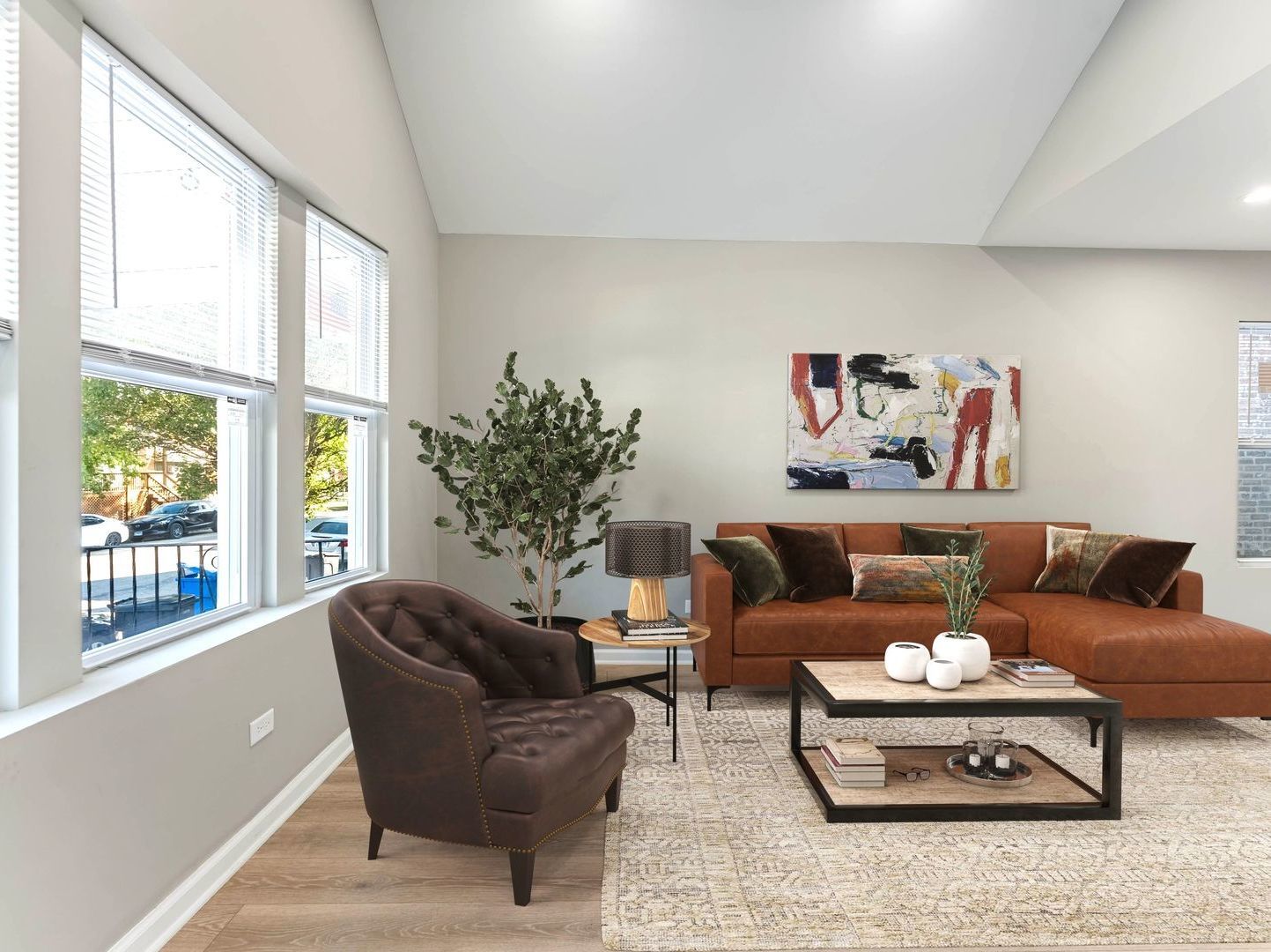 2733 West 38th Street Chicago, IL 60632 - Photo 2 of 30 a living room with furniture and a large window
