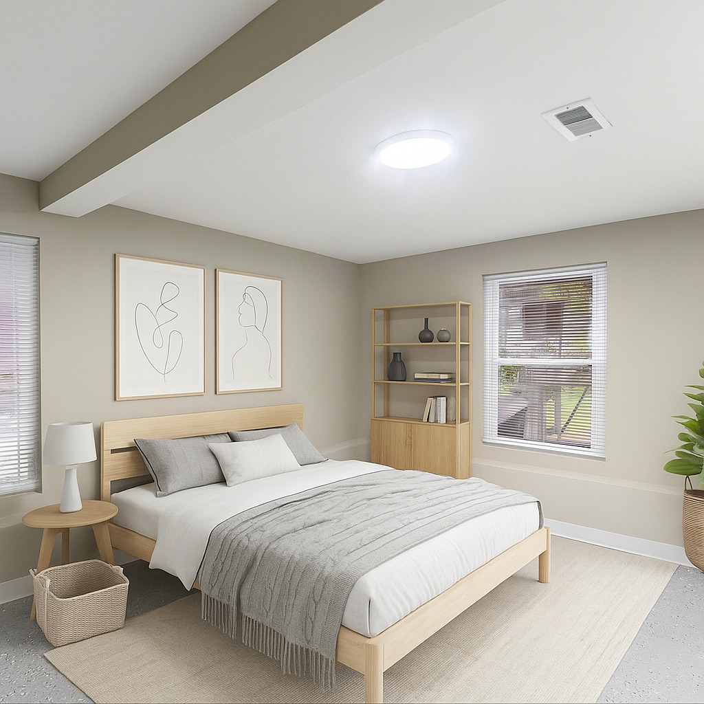 2733 West 38th Street Chicago, IL 60632 - Photo 24 of 30 a bedroom with a large bed and a window