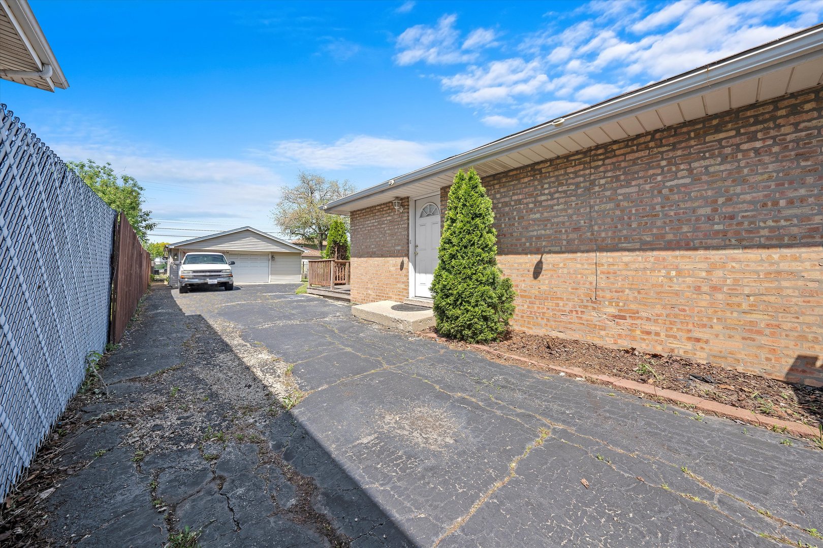 7918 74th Street Bridgeview, IL 60455 - Photo 26 of 26 a view of a back yard of the house