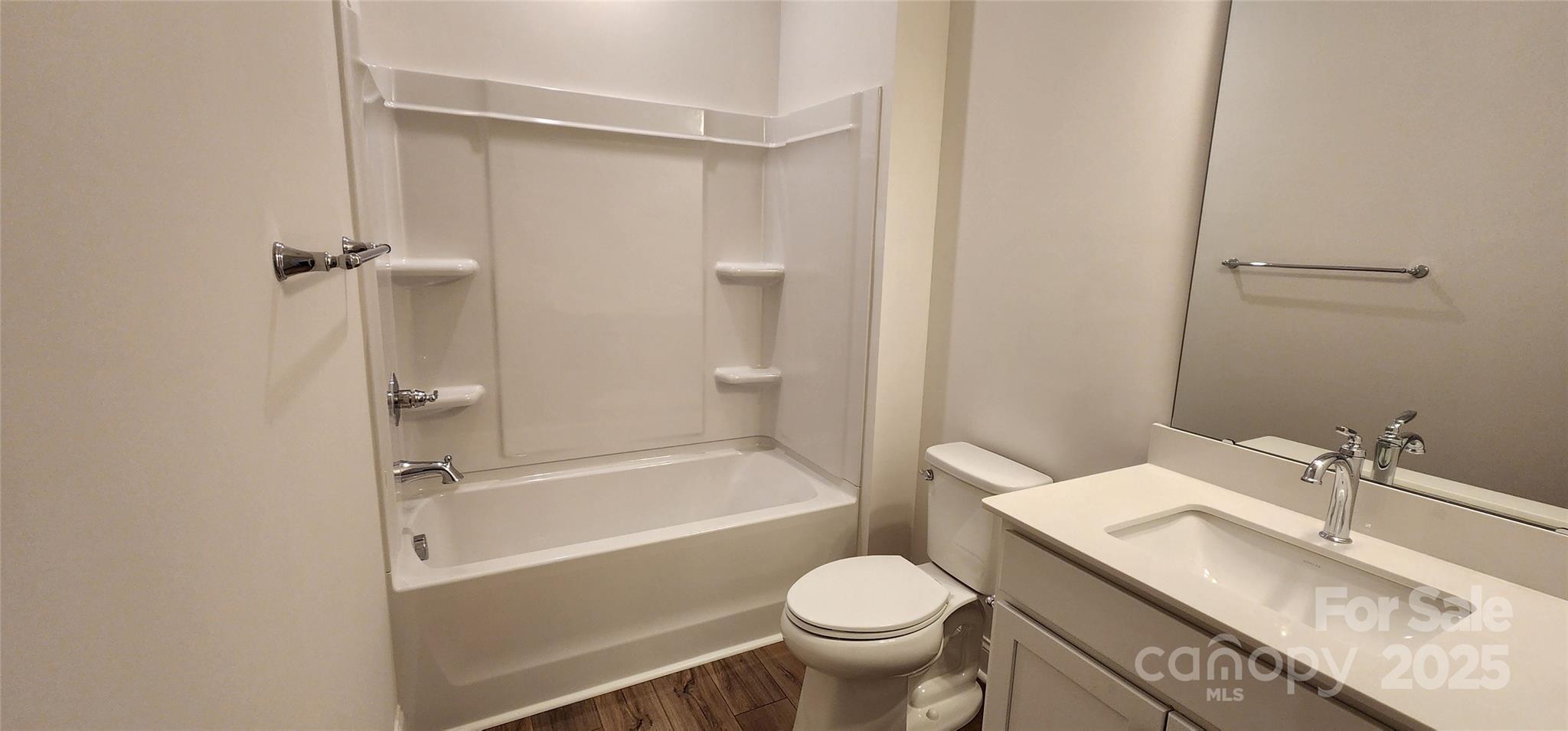 734 Sirius Lane York, SC 29745 - Photo 6 of 23 a bathroom with a granite countertop sink toilet and shower