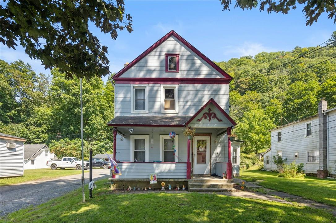 214 Old Rte 22 Wassaic, NY 12592 - Photo 1 of 1 View of front of property with a front lawn and covered porch