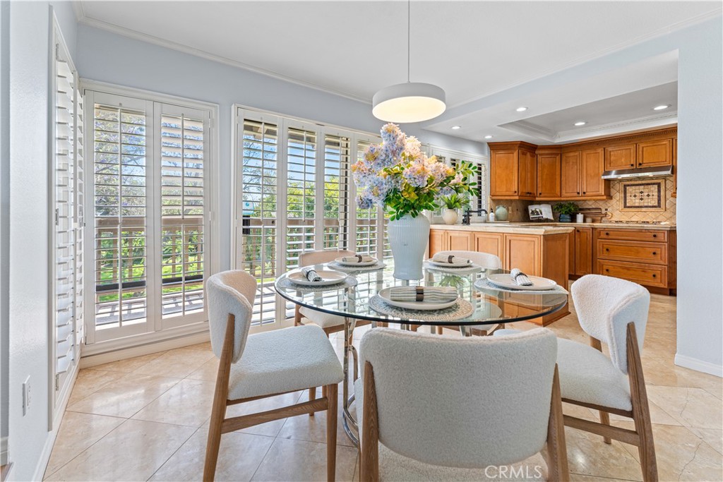 17 Verde Irvine, CA 92612 - Photo 17 of 52 a view of a dining room with furniture window and outside view