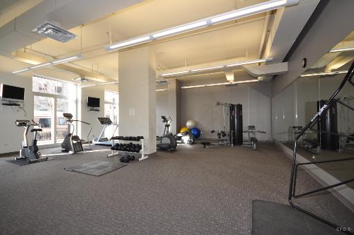 1305 South Michigan Avenue, Unit 1702 Chicago, IL 60605 - Photo 11 of 13 a view of a room with gym equipment