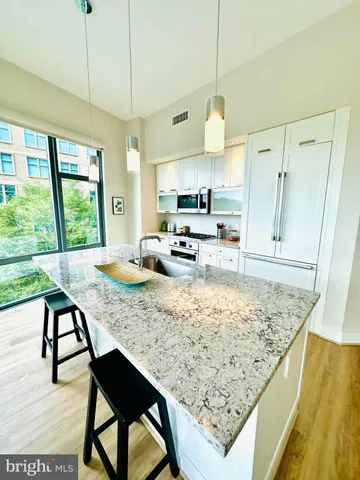 a close view of sink and mirror