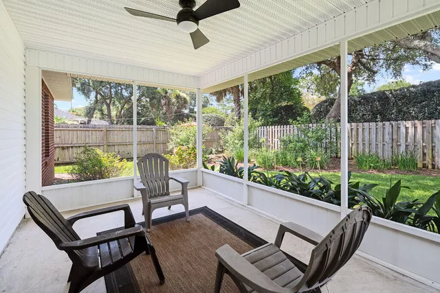 a view of a house with a garden
