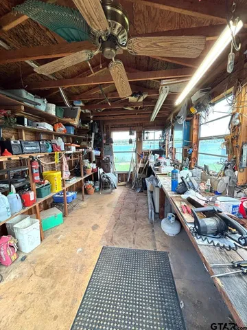 a view of storage and utility