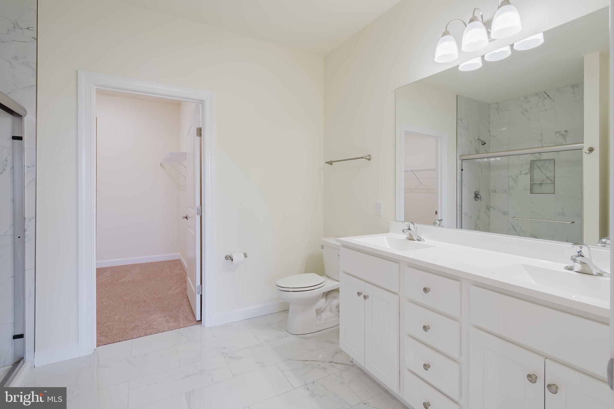 51 Mapledale Road Dover, DE 19904 - Photo 50 of 53 a bathroom with a double vanity sink mirror and toilet