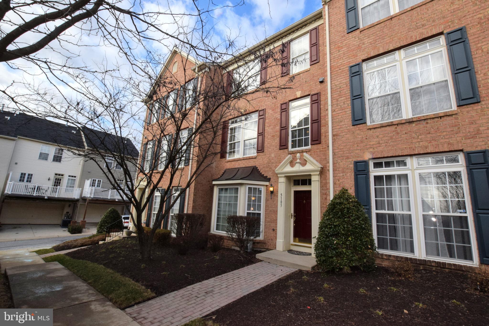 5103 Key View Way Perry Hall, MD 21128 - Photo 1 of 32 Beautiful Brick Front, 2 Car Garage Townhouse!