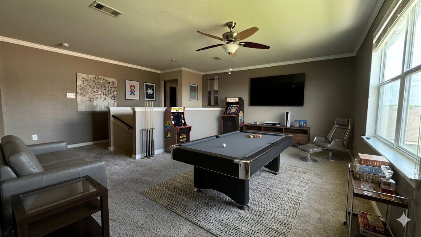 9427 Ruby Mist Drive Rosharon, TX 77583 - Photo 18 of 29 Virtually Staged Game Room