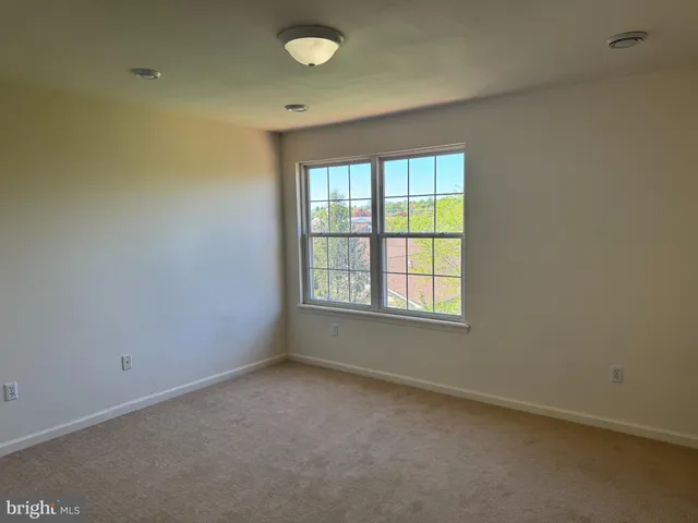 a view of room with closet area