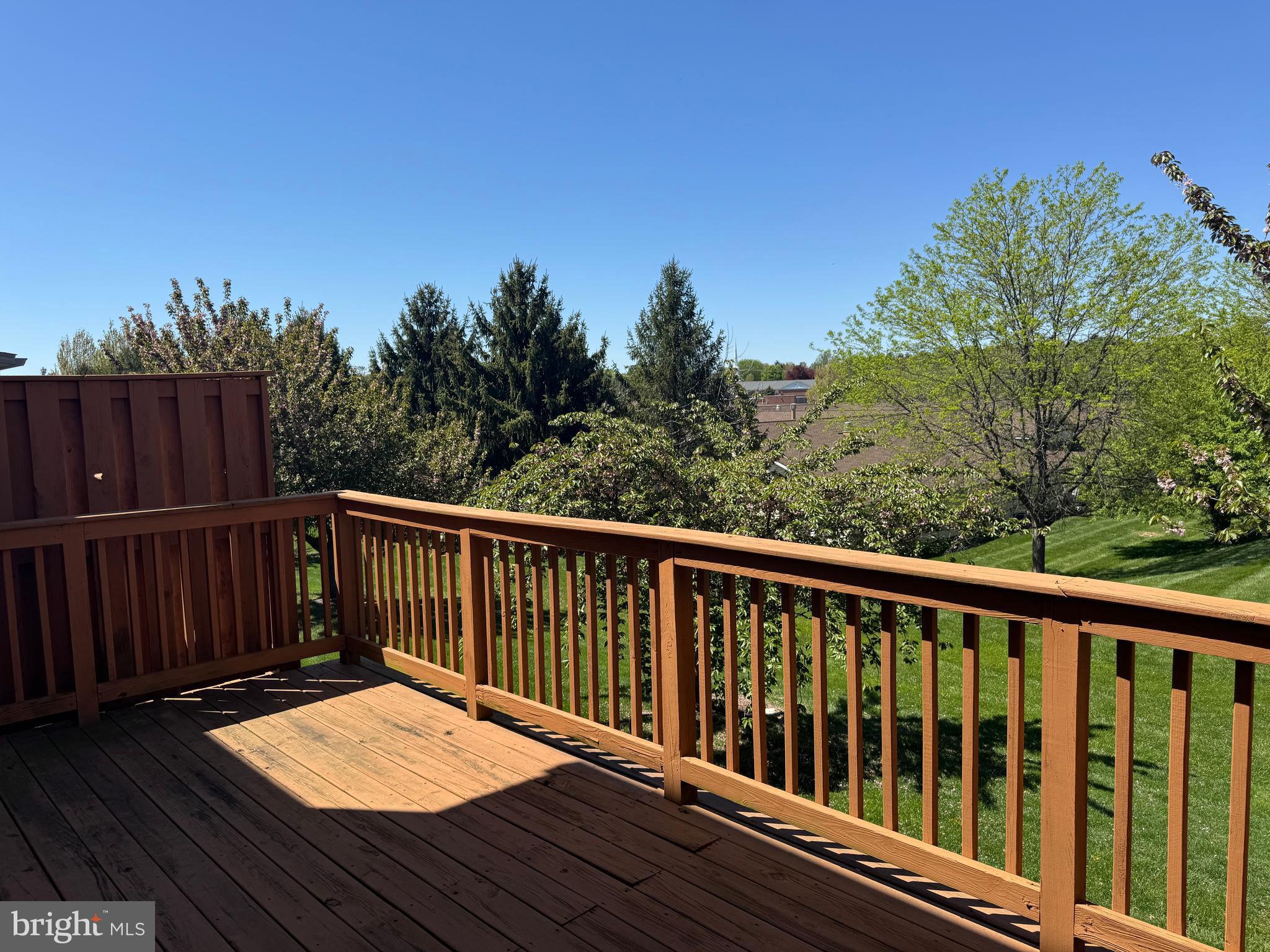 229 Wheatfield Way, Unit 76C York, PA 17403 - Photo 7 of 24 a view of balcony with wooden fence