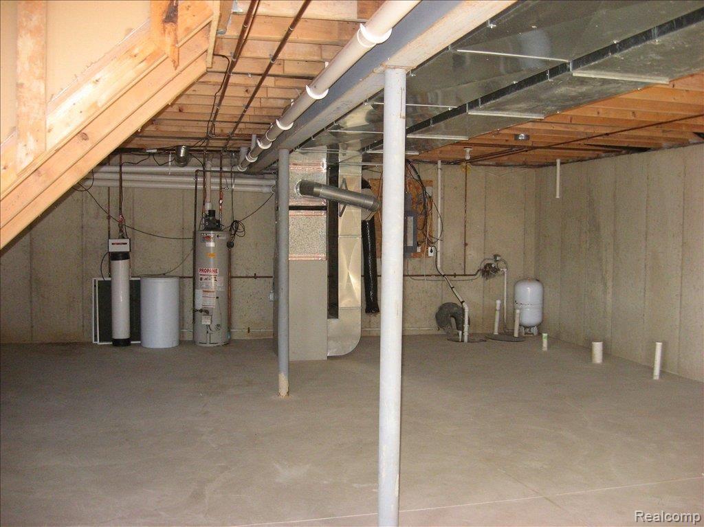 Unfinished basement