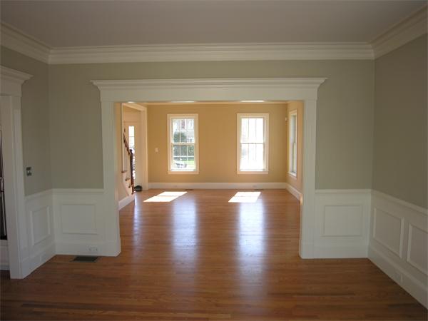 56 Berkshire Road Needham, MA 02492 - Photo 6 of 22 a view of livingroom with hardwood floor and hallway